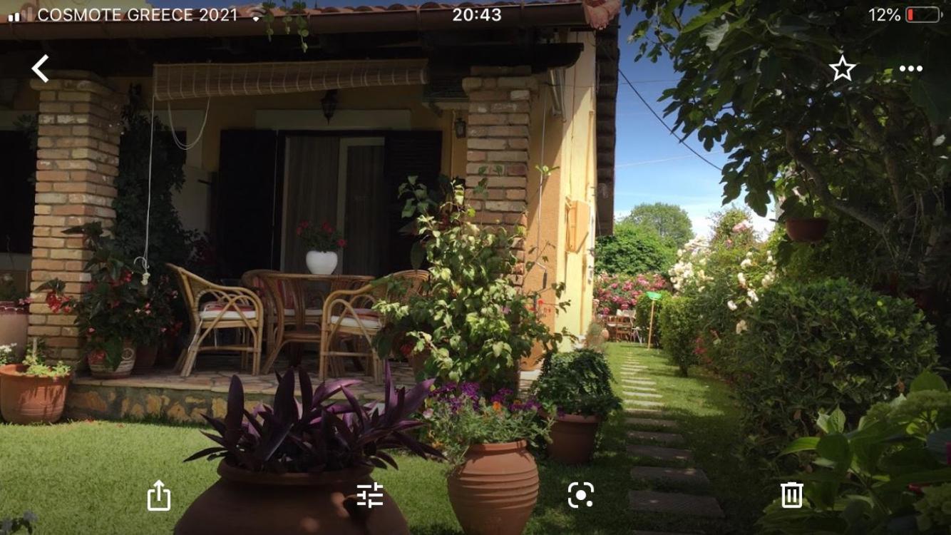 Villa Tina Country Beach Apartments Acharavi  Zimmer foto